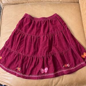 Gymboree corduroy skirt size 6